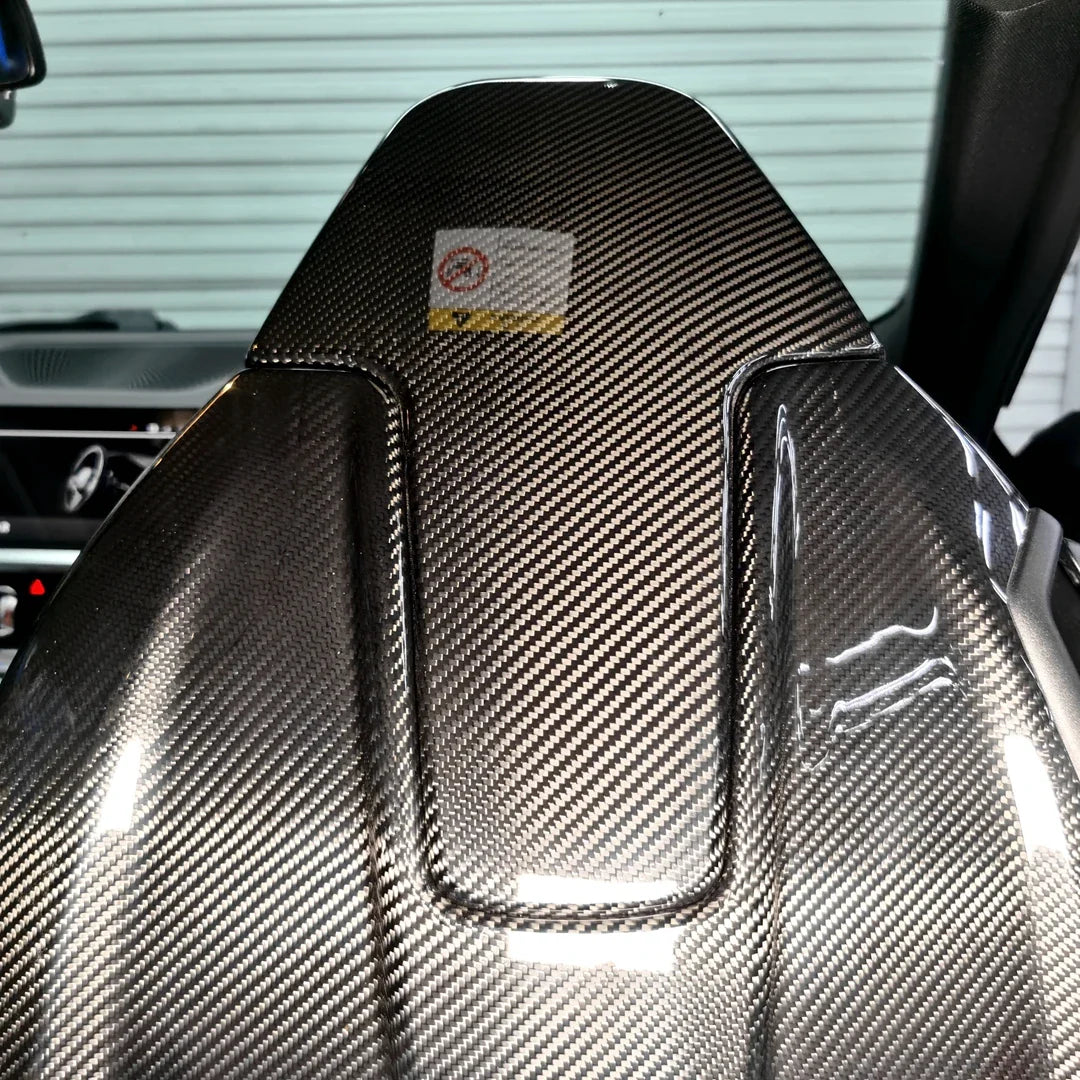 Carbon Fiber Seatback Covers - BMW X3M/X4M F97 & F98.