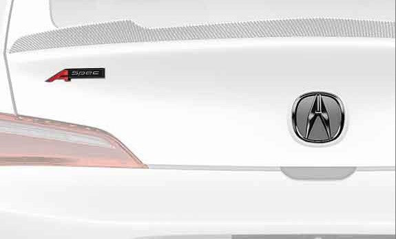 Genuine Acura 2023+ Integra Gloss Black Acura Emblem (Rear)