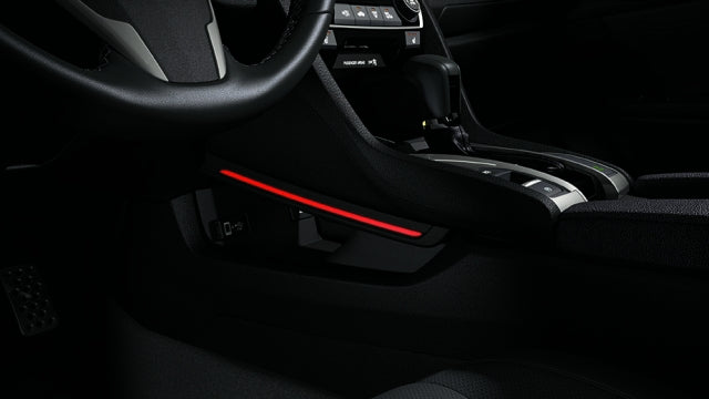 Genuine Honda 2016-2021 Civic / Type-R Console Illumination Lighting (Red)