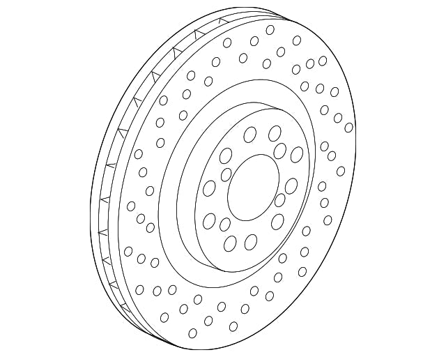 Genuine Honda 2017-2019 Honda Civic Type-R FK8 Front Brake Rotor Disc