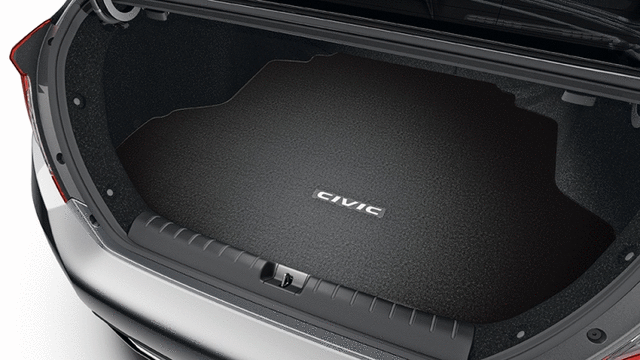 Genuine Honda 2019-2021 Civic Coupe Trunk Carpet Mat