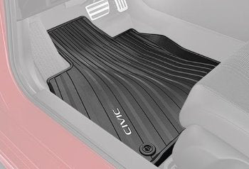 Genuine Honda 2022+ Civic & Type-R All Season Floor Mat Set