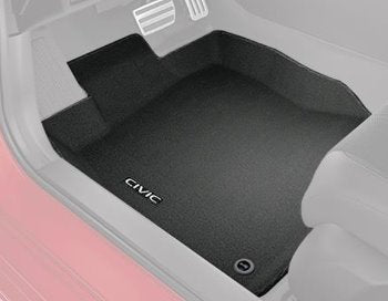 Genuine Honda 2023+ Civic Type-R Contoured High-Wall Carpet Floor Mat Set (Type-R)