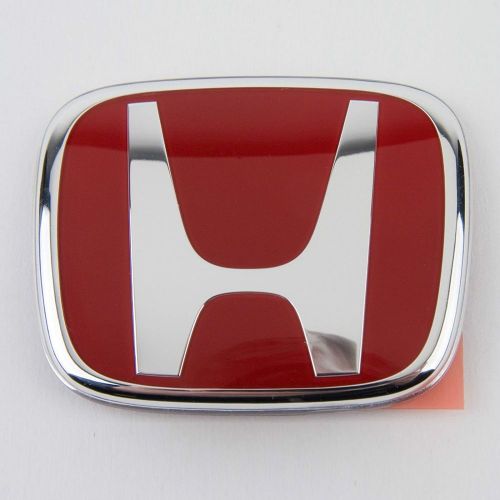 Genuine Honda Civic Type-R FK8 Red "H" Emblem 2017-2021 Rear or 2020-2021 Front