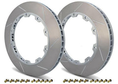 Girodisc 2pc Rear Rotor Ring Replacements | 2008-2015 Mitsubishi Evo X (D2-047).