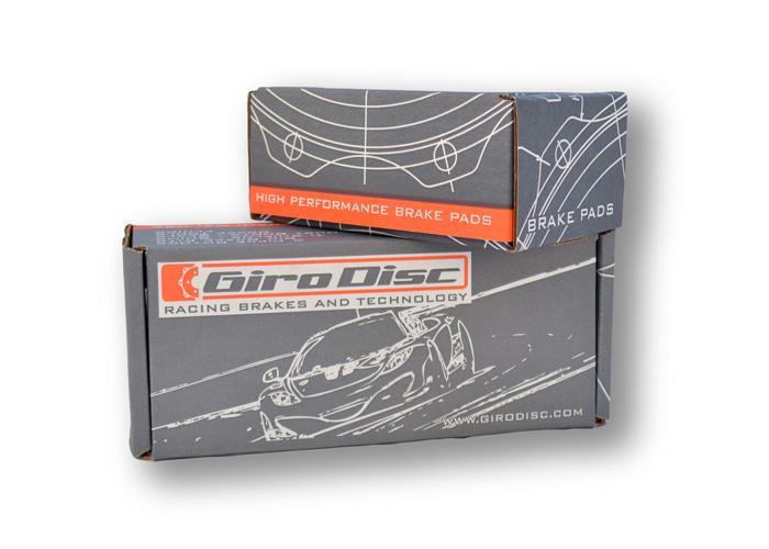 Girodisc S/S Front Brake Pads | Multiple Fitments (SS-1001).