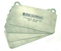 Girodisc Front Titanium Pad Shields | 2003-2006 Mitsubishi Evo 8/9 (TS-1001-4).