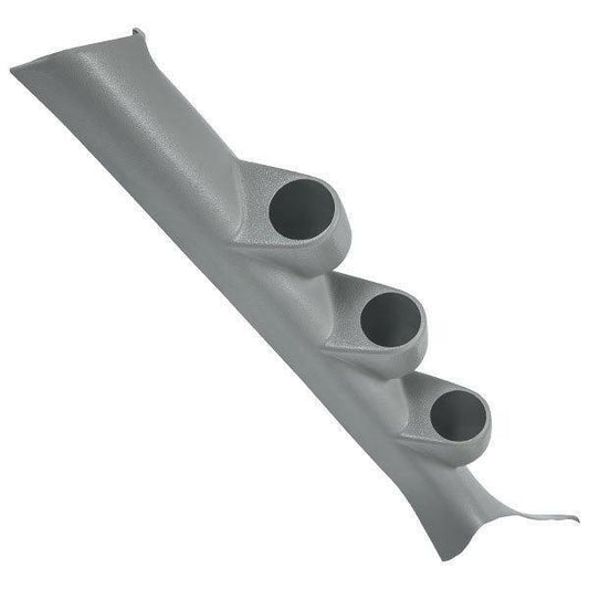 GlowShift Gray Triple Pillar Pod | 2008-2015 Mitsubishi Evo X (GS-384G).