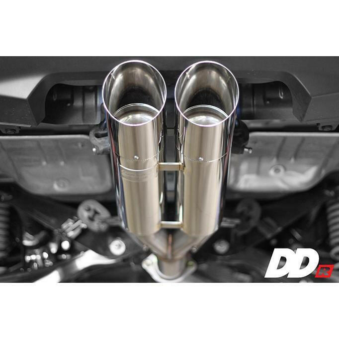 GReddy DD-R Catback Exhaust | 2017-2021 Honda Civic Si Sedan (10158601).
