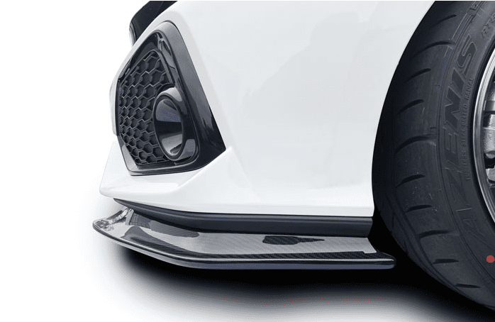 GReddy Carbon Fiber Front Lip Spoiler | 2017-2021 Honda Civic Si (17550101).