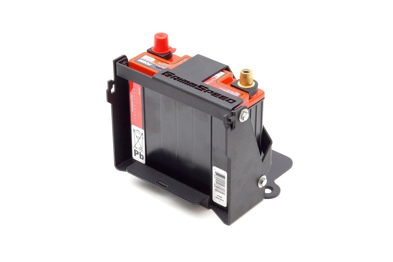 GrimmSpeed Lightweight Battery Mount Kit | 13-18 Ford Focus ST / 16-18 Focus RS (121023)