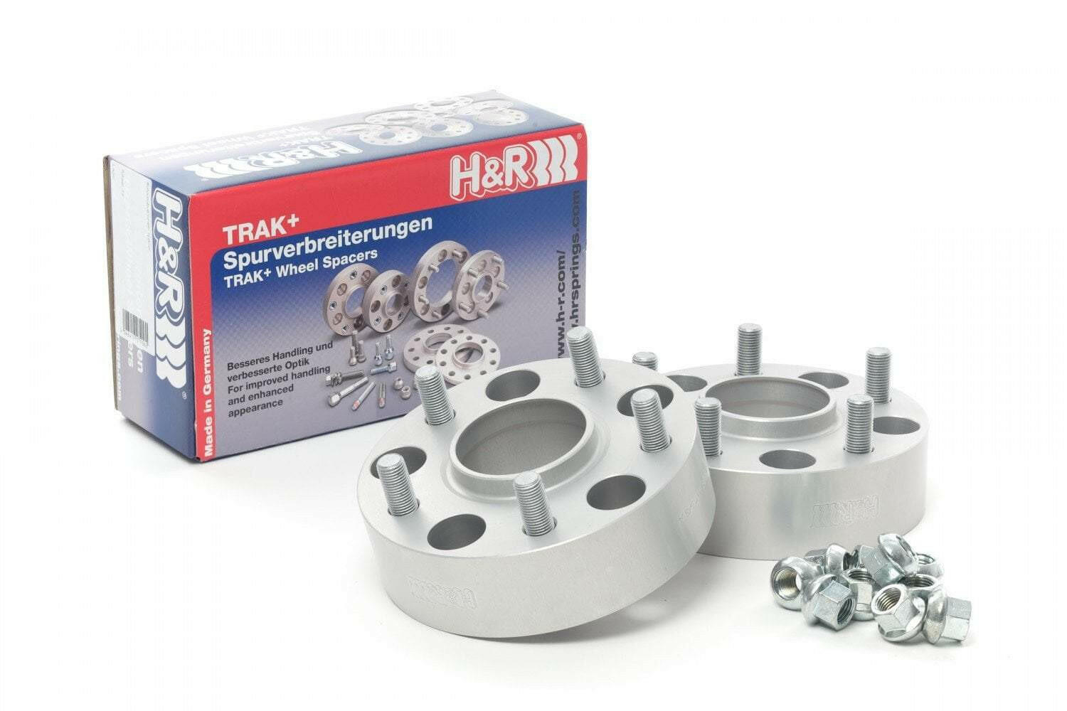 H&R TRAK+ DRM 20mm Wheel Spacers | 2017+ Honda Civic Type-R (4075640).