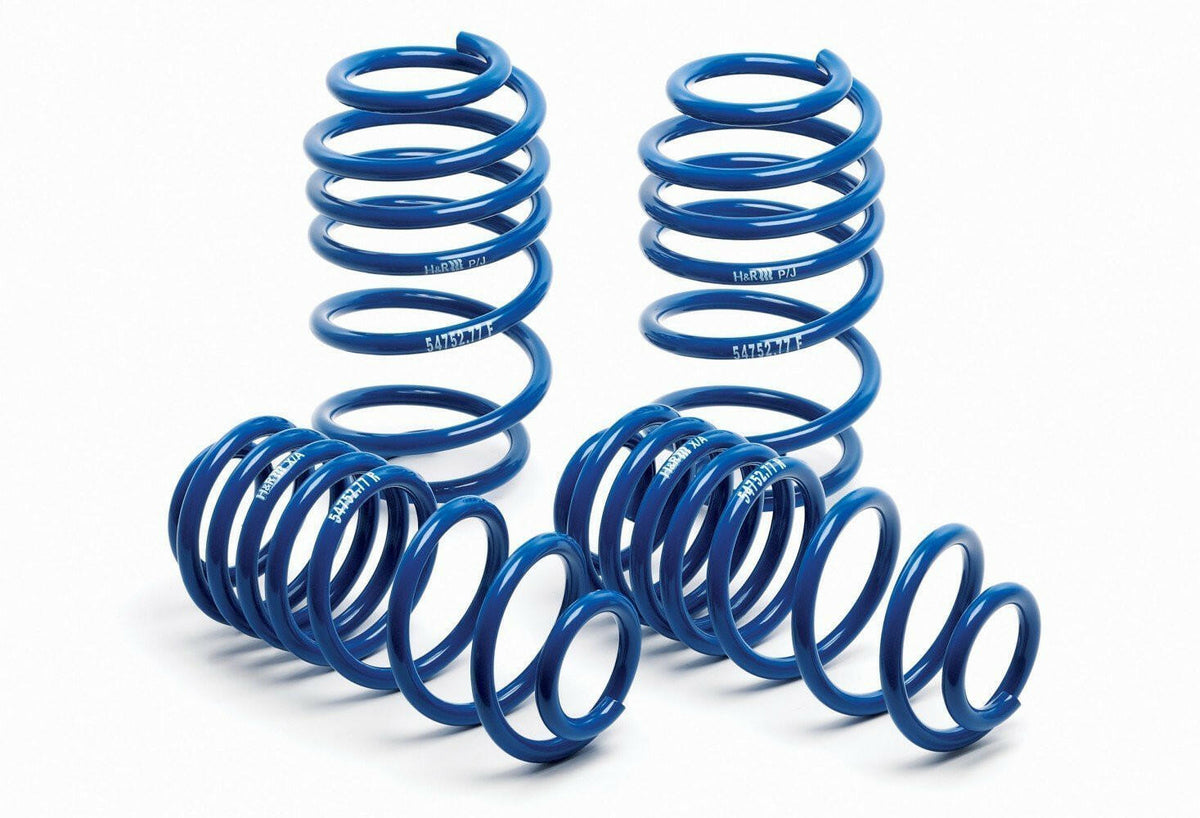 H&R Super Sport Springs | 2015-2018 Ford Mustang Ecoboost/V6/GT (51691-77).