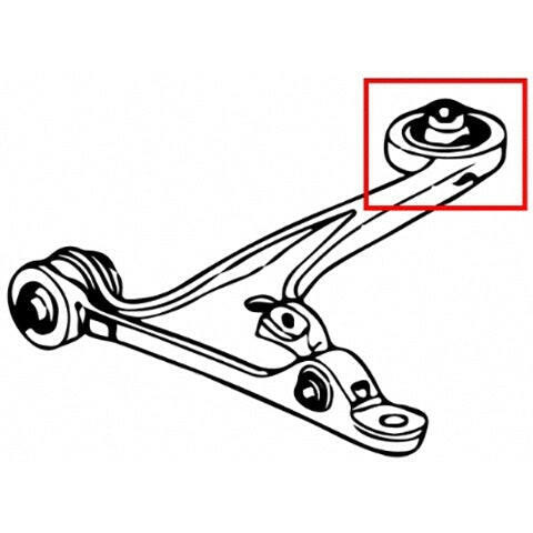 Hardrace Front Lower Arm Bushings | 2000-2009 Honda S2000 (6869).