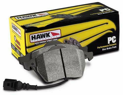 Hawk Ceramic Brake Pads | 2008-2015 Mitsubishi Evo X.
