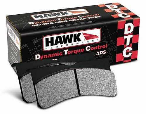 Hawk DTC-60 Front Brake Pads | 2004-2017 Subaru WRX STI and 2008-2015 Mitsubishi Evo X (HB453G.585).
