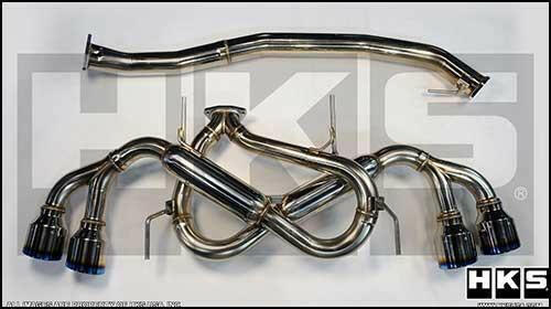 HKS Legamax Premium Exhaust (R35 GT-R) 31021-KN001.