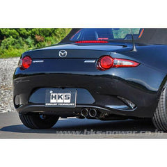HKS Legamax Premium Axle-Back Exhaust | 2016-2021 Mazda MX-5 Miata (32018-AZ010).