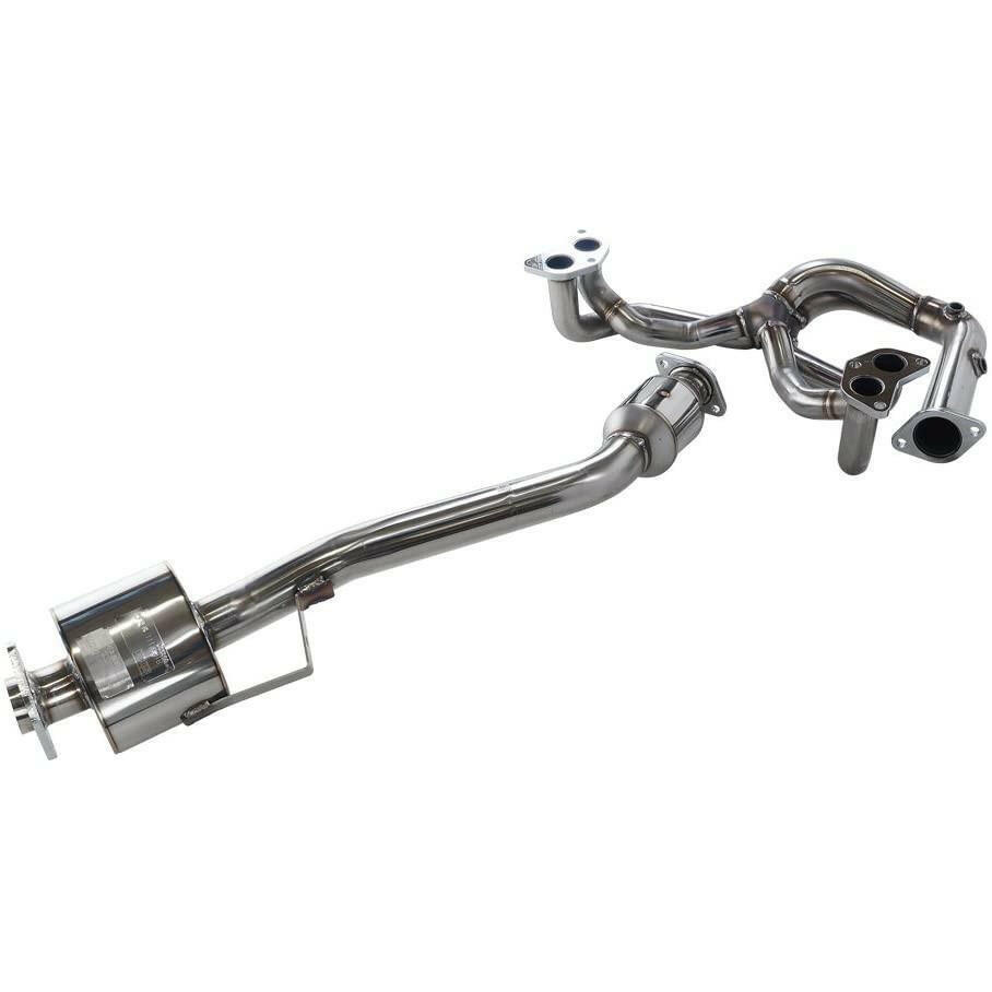 HKS Satinless Steel Exhaust Manifold with Catalyzer | 2012-2021 BRZ/86/FRS (33005-AT006).