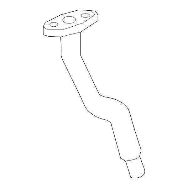 Honda OEM Turbo Oil Return Pipe Gasket | 2016-2021 Honda Civic 1.5T/Si (15540-59B-000).
