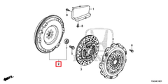 Honda OEM Flywheel | 2017-2021 Honda Civic Type-R (22100-5DE-013).
