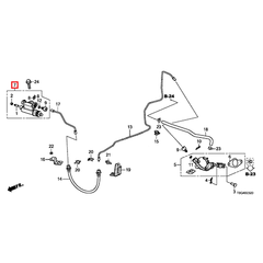 Honda OEM Clutch Slave Cylinder | 2016-2021 Honda Civic 1.5T/Si (46930-SWA-G11).
