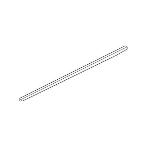 Honda OEM Front Door Window Bottom Molding - Passenger Side | 2016-2021 Honda Civic Sedan (72410-TBA-A01).