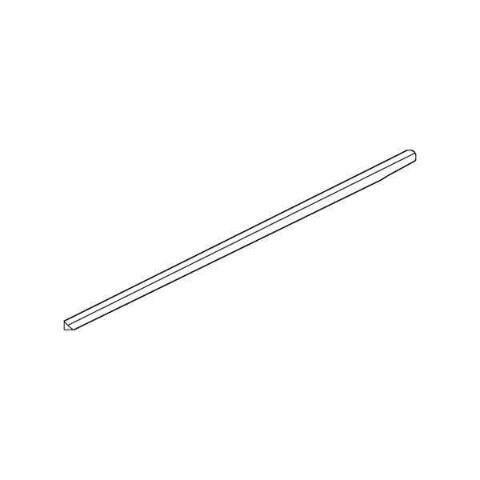 Honda OEM Front Door Window Bottom Molding - Passenger Side | 2016-2021 Honda Civic Sedan (72410-TBA-A01).