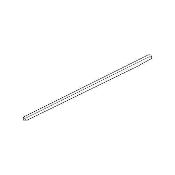 Honda OEM Front Door Window Bottom Molding - Driver Side | 17-21 Honda Civic Hatch (72450-TEA-T01).