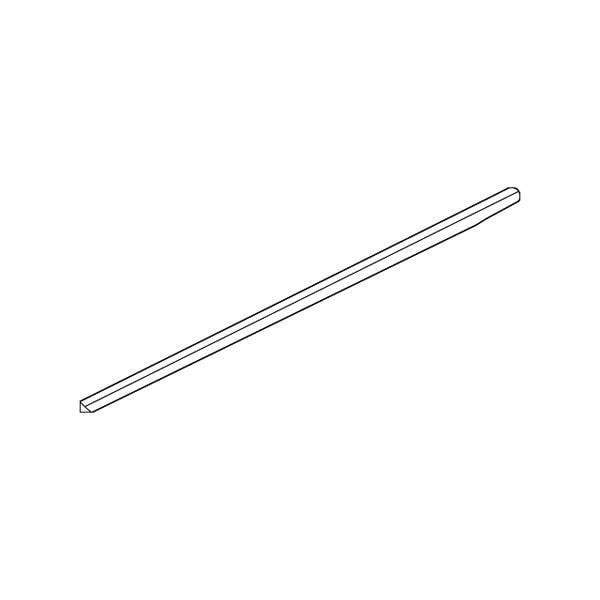 Honda OEM Front Door Window Bottom Molding - Driver Side | 17-21 Honda Civic Hatch (72450-TEA-T01).