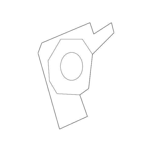 Honda OEM Rear Door Window Corner Garnish - Passenger Side | 16-21 Honda Civic Sedan (72457-TBA-A01).