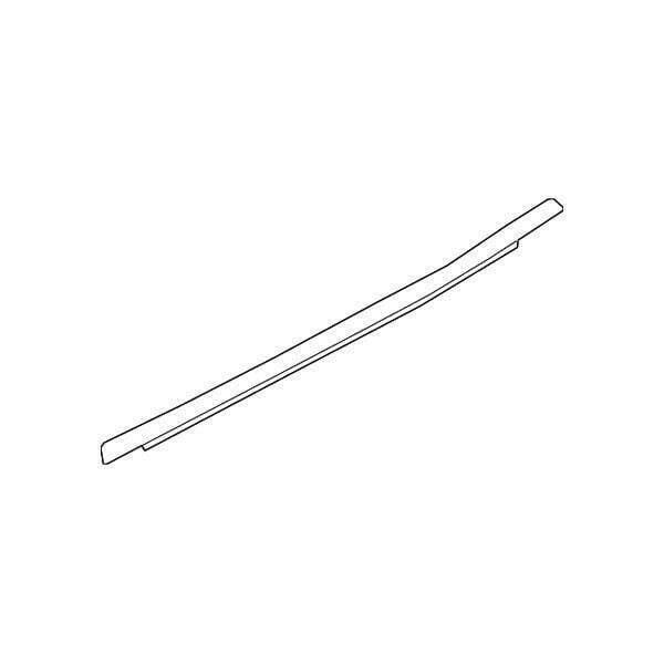 Honda OEM Rear Door Window Bottom Molding - Driver Side | 17-21 Honda Civic Hatch (72950-TGG-A01).