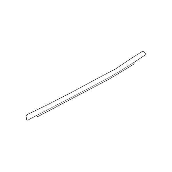Honda OEM Rear Door Window Bottom Molding - Driver Side | 17-21 Honda Civic Hatch (72950-TGG-A01).