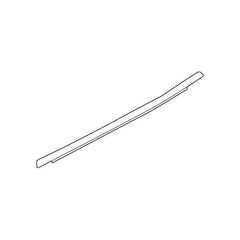 Honda OEM Rear Door Window Bottom Molding - Driver Side | 17-21 Honda Civic Hatch (72950-TGG-A01).