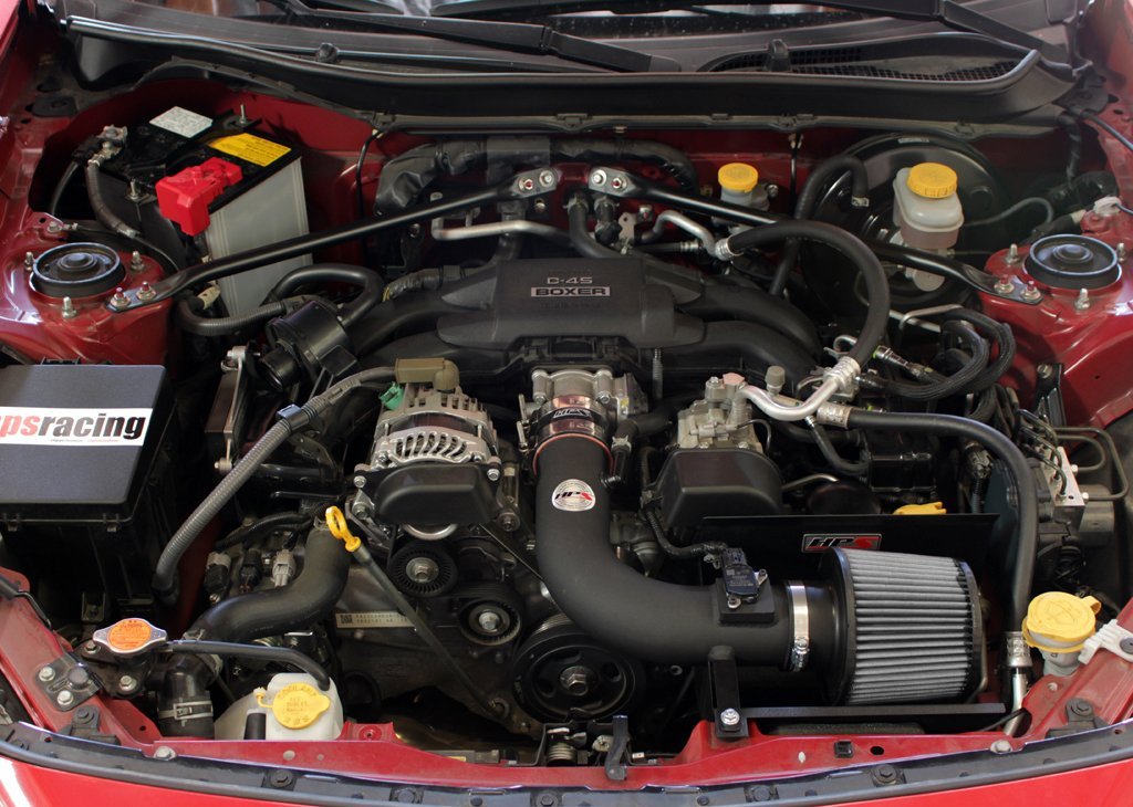 HPS Short Ram Air Intake w/ Heat Shield | 2013-2021 Subaru BRZ / Scion FR-S / Toyota 86 (827-548)