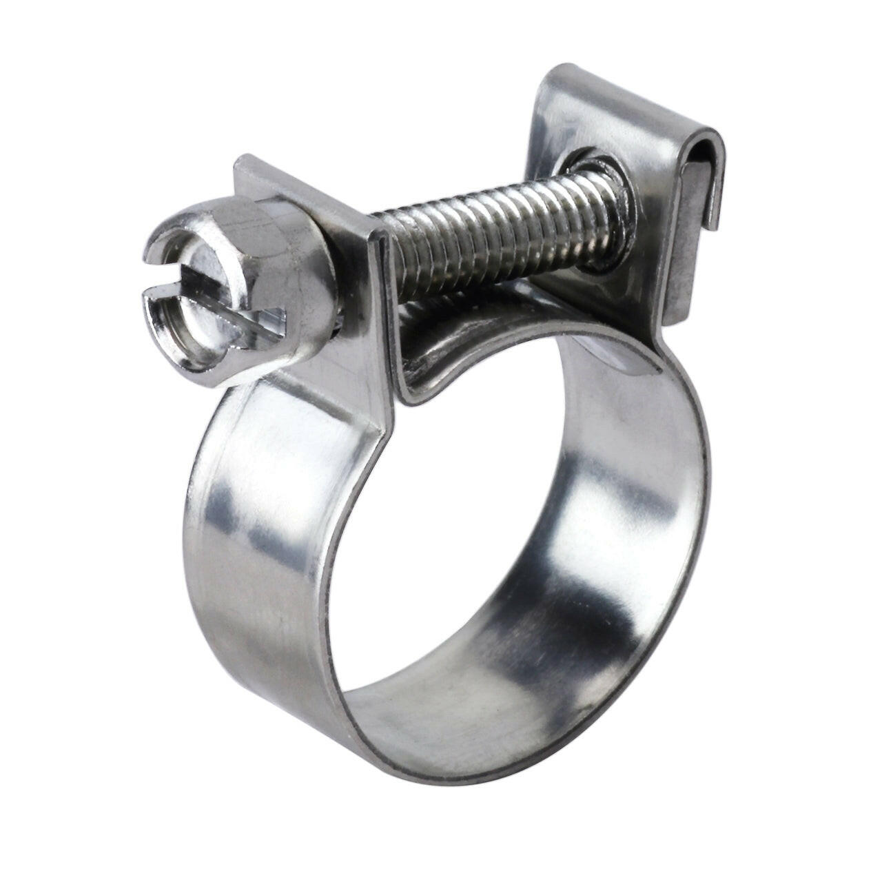 HPS 304 Stainless Steel Fuel Injection Hose Clamps | Universal  (FIC-6).