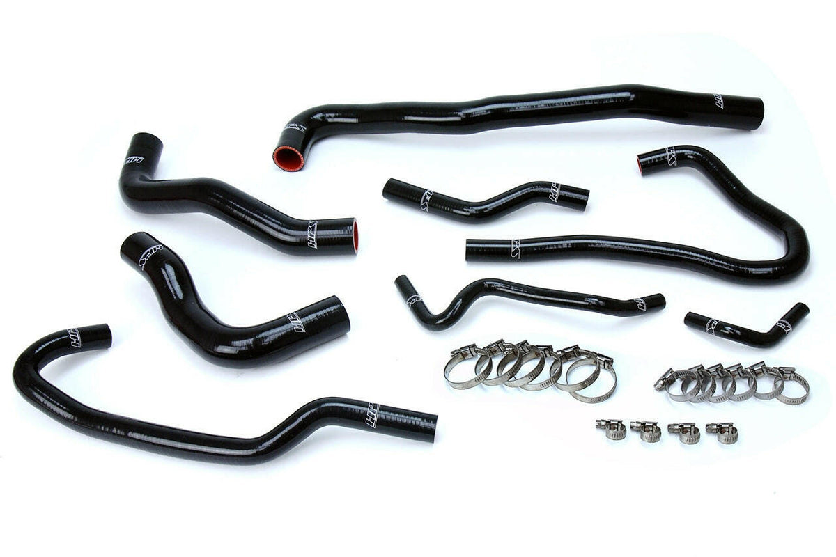 HPS Silicone Radiator + Heater Coolant Hose Kit | 2016 - 2020 Mazda MX-5 Miata (57-1546-BLK).