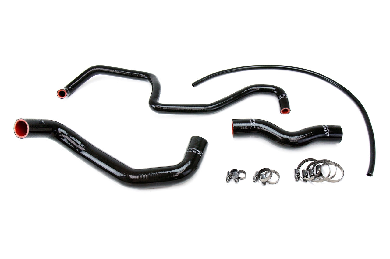 HPS Silicone Radiator Coolant Hose Kit | 2003 - 2007 Infiniti G35 & 2003 - 2006 Nissan 350Z (57-1048-BLK).
