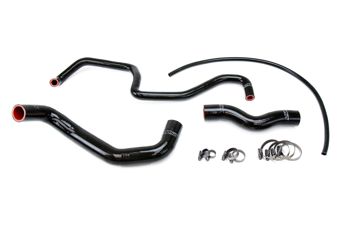 HPS Silicone Radiator Coolant Hose Kit | 2003 - 2007 Infiniti G35 & 2003 - 2006 Nissan 350Z (57-1048-BLK).