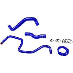 HPS Blue Reinforced Silicone Radiator Hose Kit | 2003-2007 Infiniti G35 and 2003-2006 Nissan 350Z (57-1048-BLUE-1).