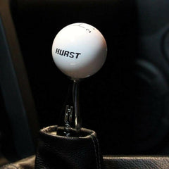 Hurst White 6 Speed Shift Knob M12x1.25 (1630225).