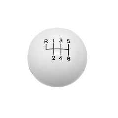 Hurst White 6 Speed Shift Knob M12x1.25 (1630225).