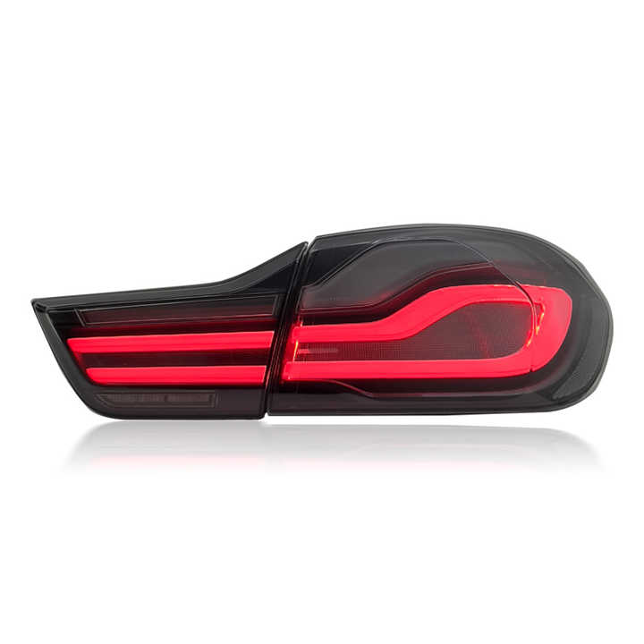 Clear LCI Style LED Tail Lights - BMW F82 / F83 M4 & F32 / F33 / F36 4 Series.