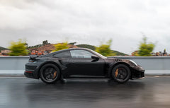 Dry Carbon Fiber Side Skirts - Porsche 911 992 Turbo S.