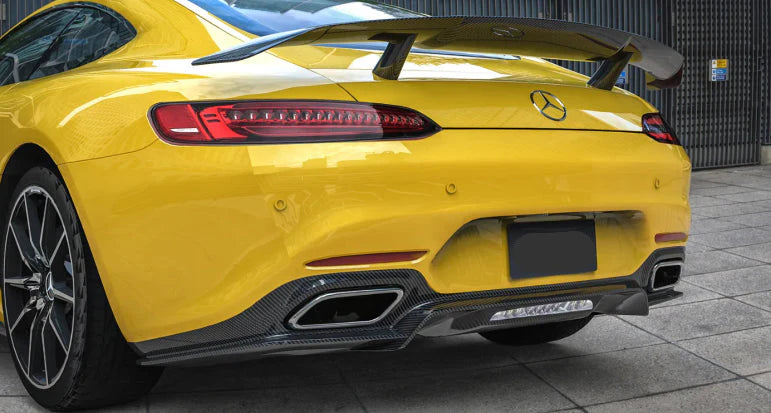 Paktechz Carbon Fiber Rear Wing V2  - Mercedes Benz AMG GT GTS GTC C190.