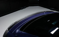 Dry Carbon Fiber Rear Ducktail Trunk Spoiler - Porsche Taycan 4S.