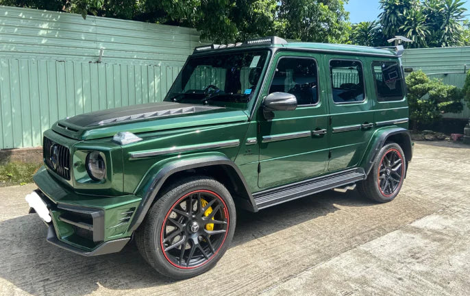 Dry Carbon Fiber Body Kit Fender Flares Wheel Arches - Mercedes Benz G500 G550 G63 W464.