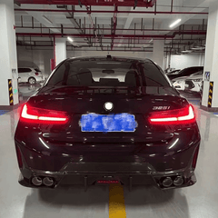 Carbon Fiber Diffuser W/ BrakeLight - BMW G20 LCI 3 Series.