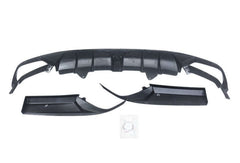 Gloss Black Honda Accord Rear Diffuser + Corner Apron Spats W/ LED.