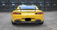 Paktechz Carbon Fiber Rear Diffuser V2 - Mercedes Benz AMG GT GTS C190.